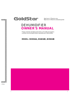 Goldstar DH3010A Owner's manual