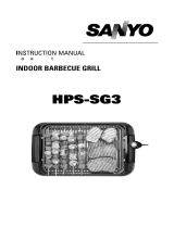 Sanyo HPS-SG3 User manual