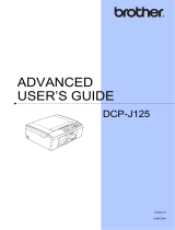 Brother DCP-J125 User manual