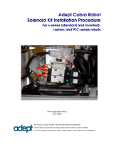 adept technology Cobra 03352-000 Installation Procedures Manual