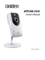 Uniden APPCAM24HD Owner's manual