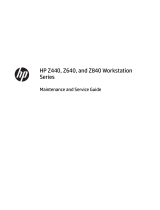 HP Z440 Workstation User guide