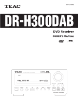 TEAC DR-H300AB User manual