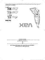 Vax Rapide XL Owner's manual