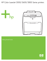 HP Color LaserJet 3800 Printer series Quick start guide