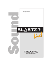 Creative Sound Blaster Live! Getting Started