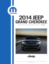 Jeep 2014 Grand Cherokee Accessories Quick Reference Manual