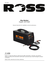 Ross RXT150P Installation, Use And Maintenance Manual