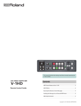 Roland ROL-V-1HD User manual