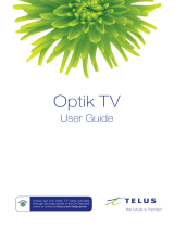 Telus Optik TV User manual