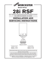 Worcester 28i RSF Installation And Servicing Instructions