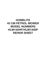 Homelite HLM140SP Owner's manual