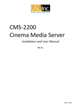 QSC CMS-2200 User manual