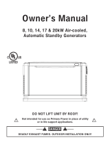 Eaton 10 kW Air-cooled Owner's manual