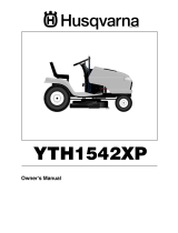 Husqvarna YTH1542XP Owner's manual