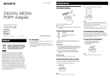 Sony TDM-iP10 Operating instructions