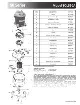 Shop Vac 90L550A Owner's manual