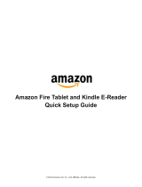 Amazon KINDLE PAPERWHITE - Quick Setup Manual