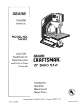 Craftsman 135244200 Owner's manual