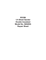 Ryobi S652DGK Owner's manual