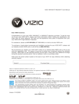 Vizio VM190XVT - XVT-Series 720p LED LCD HDTV User manual