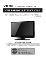 VIORE LCD19VH56 User guide