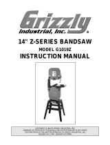 Grizzly G1019Z User manual