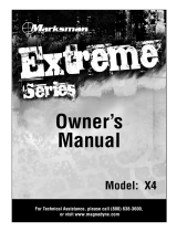 Marksman x4 Owner's manual