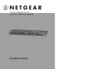 Netgear GS116GS116E User manual