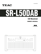 TEAC SR-L50DAB Owner's manual