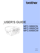 Brother MFC-5895CW User manual