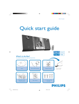 Philips MCM240/25 Quick start guide