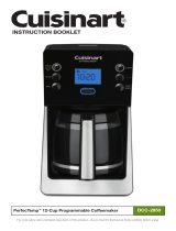 Cuisinart DCC-2850 Owner's manual