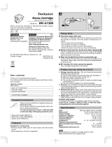 Panasonic EPC-U1200 Owner's manual
