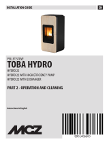MCZ TOBA HYDRO 22 Installation guide