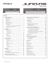 Roland JUNO-DS61 User guide