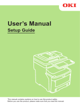 OKI MC780+ User manual