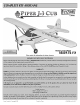 Hobbico Piper J-3 CUB User manual
