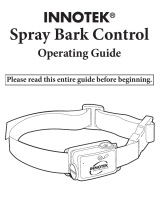 Innotek Spray Bark Control Owner's manual
