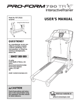 Pro-Form PETL78132 User manual