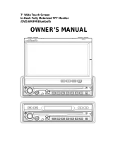 Power Acoustik TID-894NRBT Owner's manual