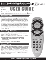 Philex RC027 SLx User manual