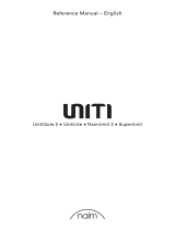 Naim Audio UnitiLite Owner's manual