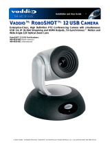VADDIO RoboSHOT 12 999-9920-001 Installation and User Manual