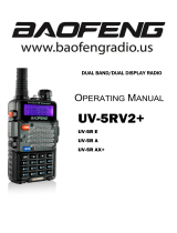 Baofeng BF-F8+ User guide