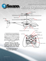 Swann Micro Lightning remote control model helicopter Operating Instructions Manual