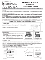 Fire Magic A660I6LAPW Quick start guide