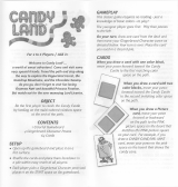 Candy Land Candy Land Operating instructions