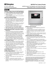Simplex 4007ES Panels User manual