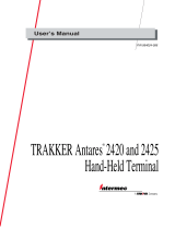 Intermec Trakker Antares 2425 User manual